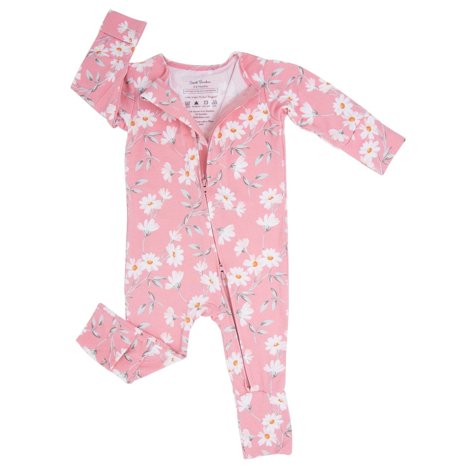 Bamboo Two Way Zipper Romper (West Coast)