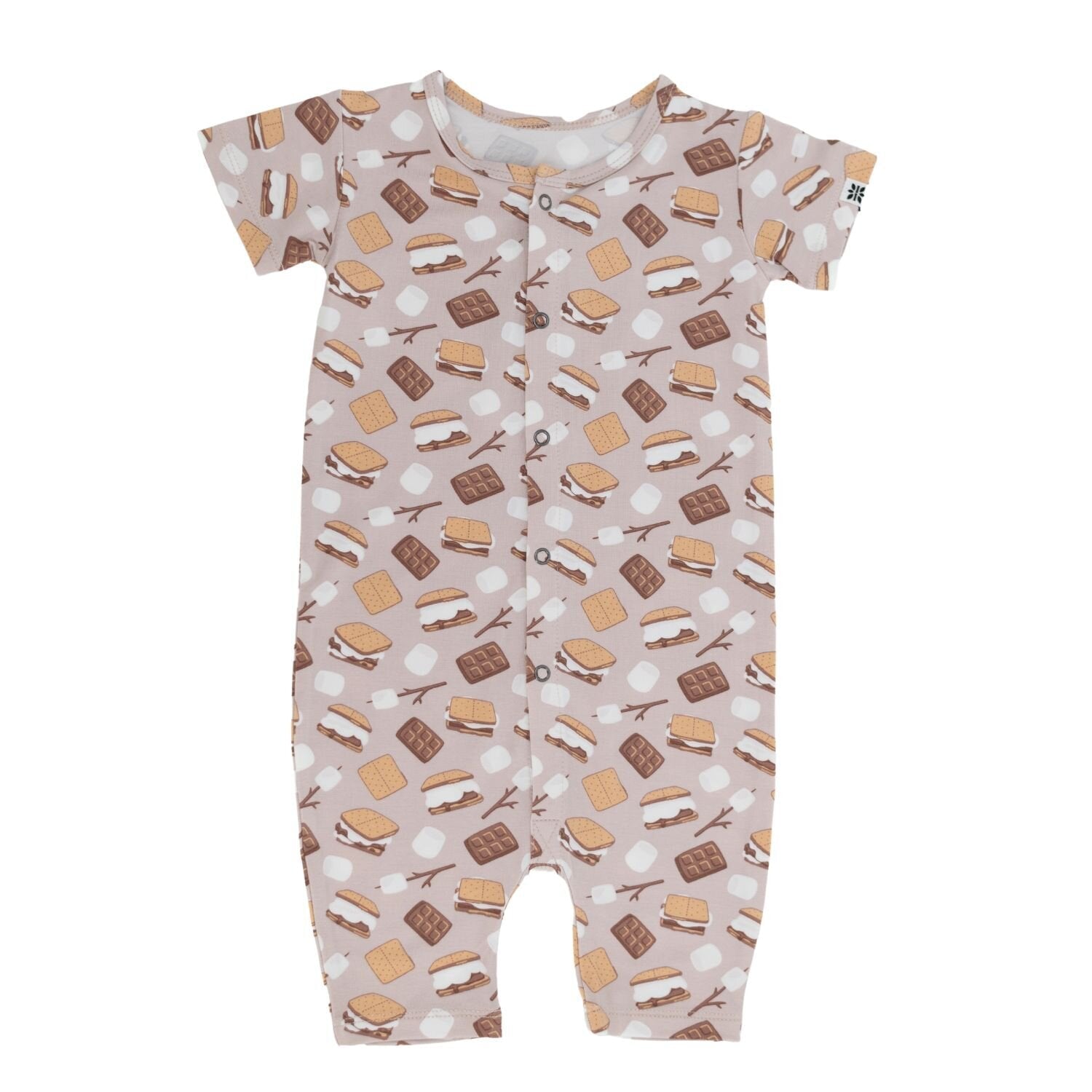 Smores Zipper Romper main image 1