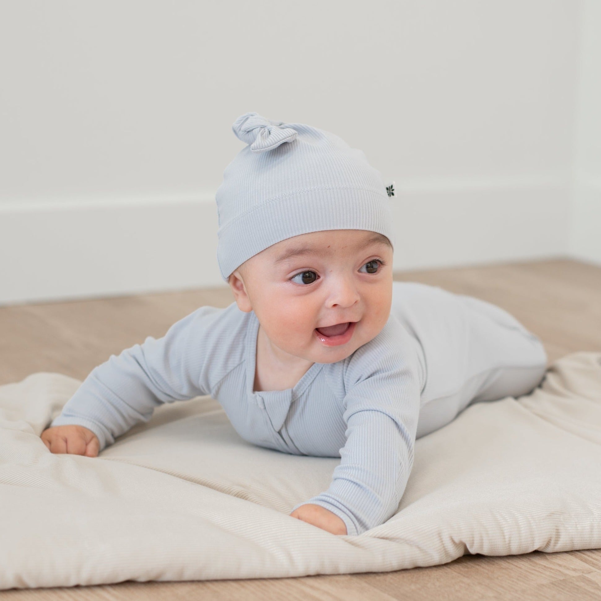 Bamboo Footies with Two Way Zipper (Banana Cream)