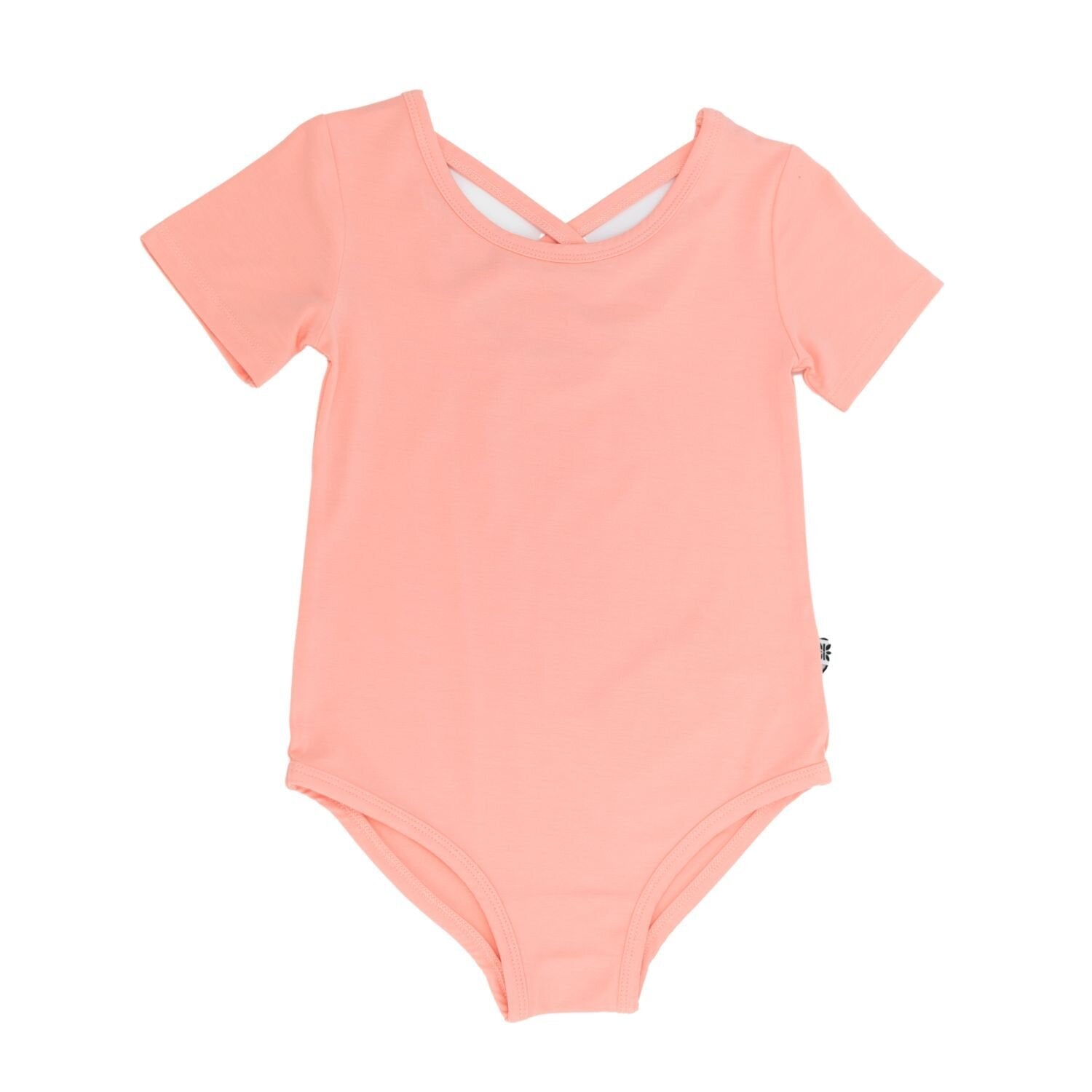 Girl's Short Sleeve Bodysuit