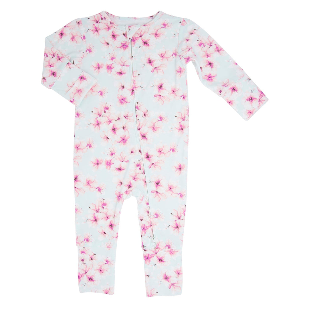 Pretty Pink Floral Convertible Romper– Sweet Bamboo