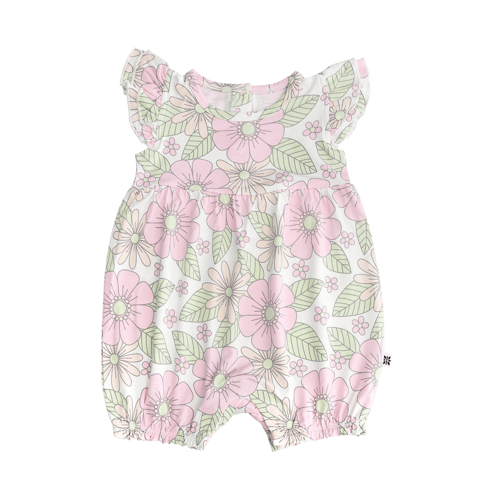 hitomi1010【アメリ】BACKOPEN SWEATROMPERS Baby Tank Rompers - Sweet Bamboo