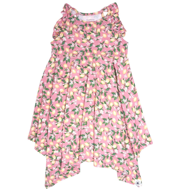 Pink Lemon Floral Print Emma's Racerback Dress– Sweet Bamboo