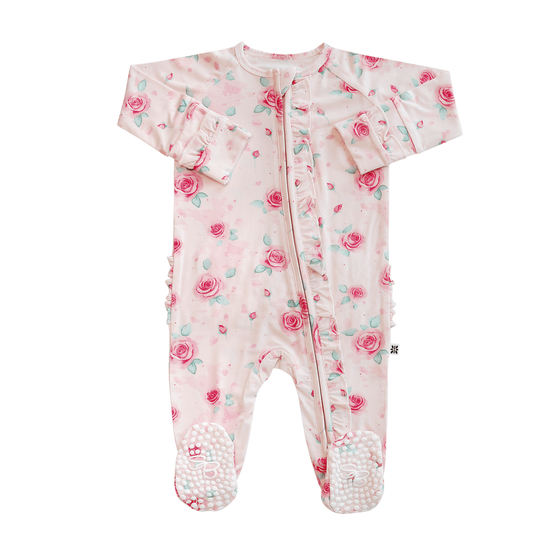Baby Bamboo Sleepers | Newborn Bamboo Footies | Sweet Bamboo