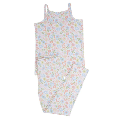 Tank Pajama - Pretty Pansy sweetbambooclothing